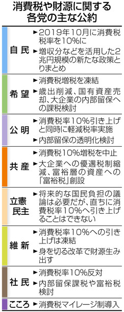 公約消費税および財源